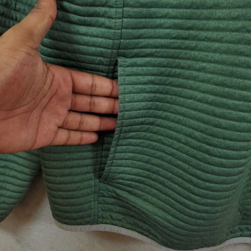 LL Bean Airlight Knit Pullover Mens 3XL Snap Neck Performance Light Quilted - Picture 7 of 16
